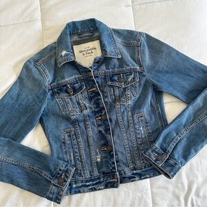 Abercrombie & Fitch Denim Jean Jacket - Women’s XS Blue